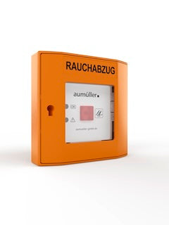 Aumüller Zubehör RWA - Zentrale BUS HSE-Taster, Kunststoff, orange