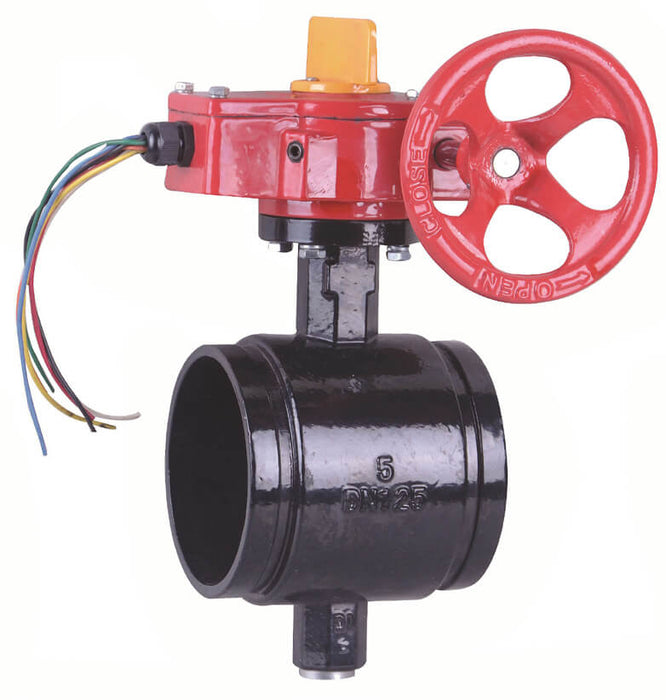 Absperrklappe BVG-1 Nut/Nut DN200 ohne Zulassung