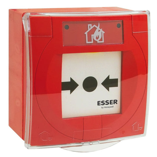 ESSER Standard MCP, rot mit Glasscheibe