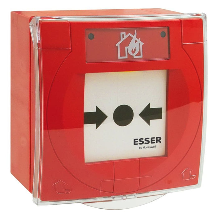 ESSER IQ8MCP IP 66/67, rot mit Glasscheibe