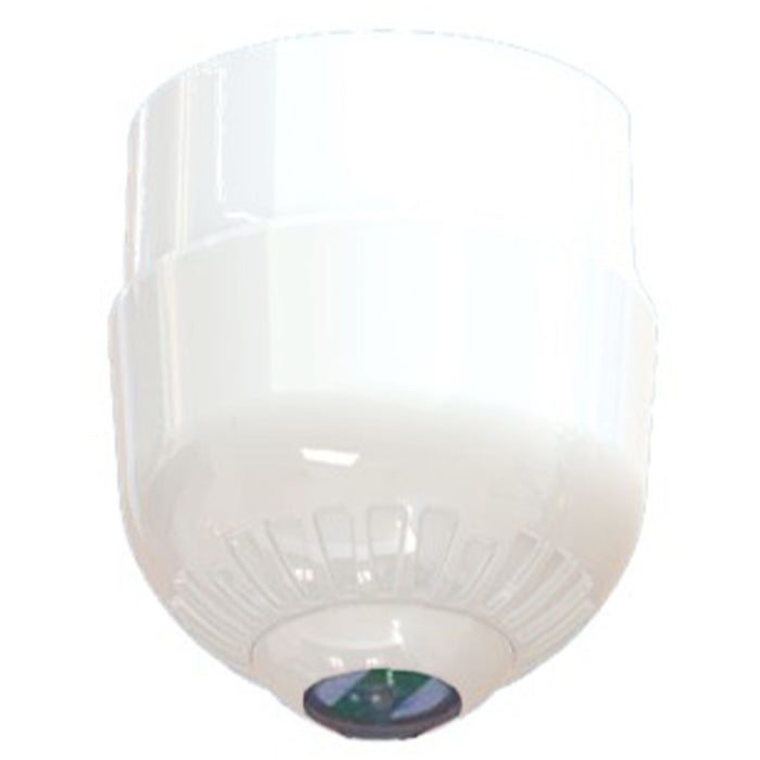 Hekatron Aku./Opt.Signalgek. Ceiling white, IP 65