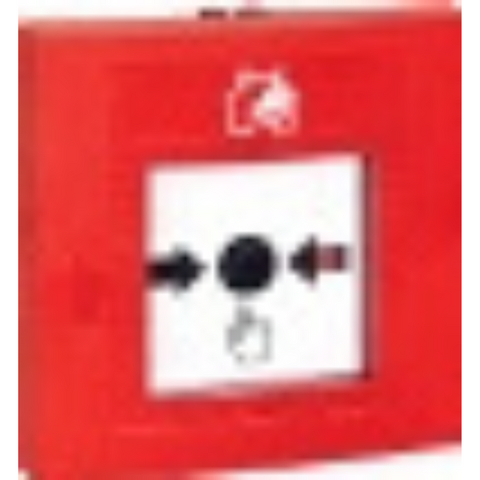 Hekatron X-LINE manual call point red, IP 52