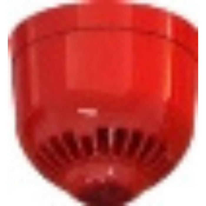 Hekatron Aku./Opt.Signalgek. Ceiling red, IP 21C