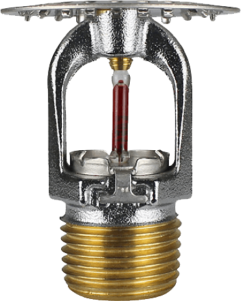 Sondersprinkler Minimax stehend MX3 -K40- 1/2“-K40-141°C Cr