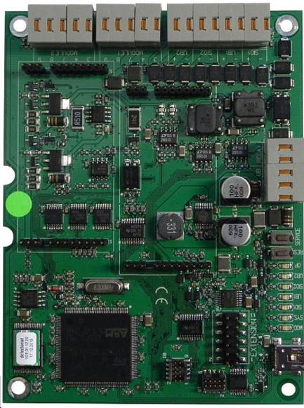 Detectomat Adapter CON-X für Brandmeldesystem DC3500 für 1xKupfer-1x LWL-Verkabelung an SIO2