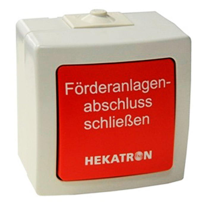 Hekatron manual release button for conveyor systems