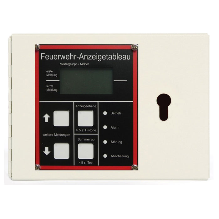 Hekatron fire service display panel System 3000