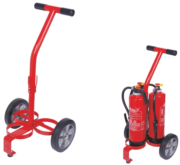 Jockel transport trolley for 6 kg/l fire extinguishers