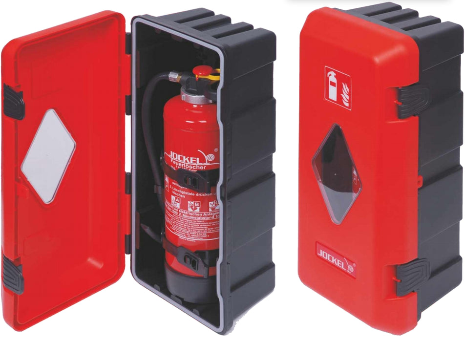 Jockel sturdy box especially for 6 kg/l fire extinguishers