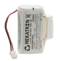 Hekatron replacement battery for radio smoke switches