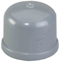 Hekatron  ABS-Endkappe d=25 mm 10er