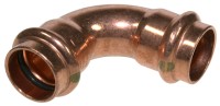 Hekatron copper elbow 90° d=22 mm
