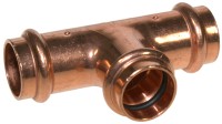 Hekatron  Kupfer-T-Stück d=22 mm