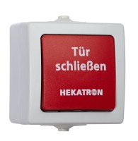 Hekatron manual release button for wet rooms