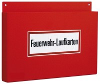 Hekatron  Feuerwehr-Laufkarten-Magazin A4 offen