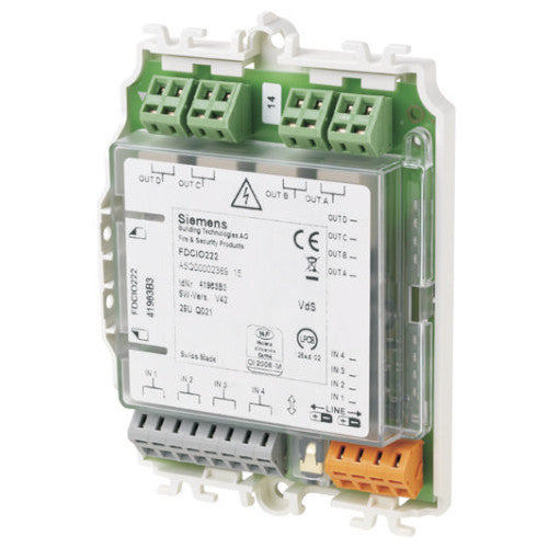 Siemens FDCIO222 DC module 4-IN/OUT