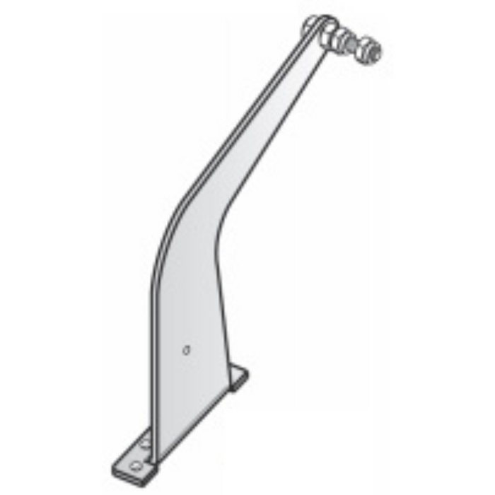 Aumüller accessories drive K97 mounting bracket right stainless steel trow