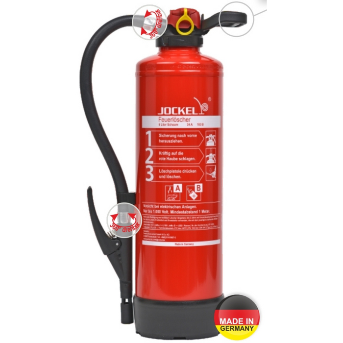 Jockel fire extinguisher S 6 JX Bio 34 (foam)