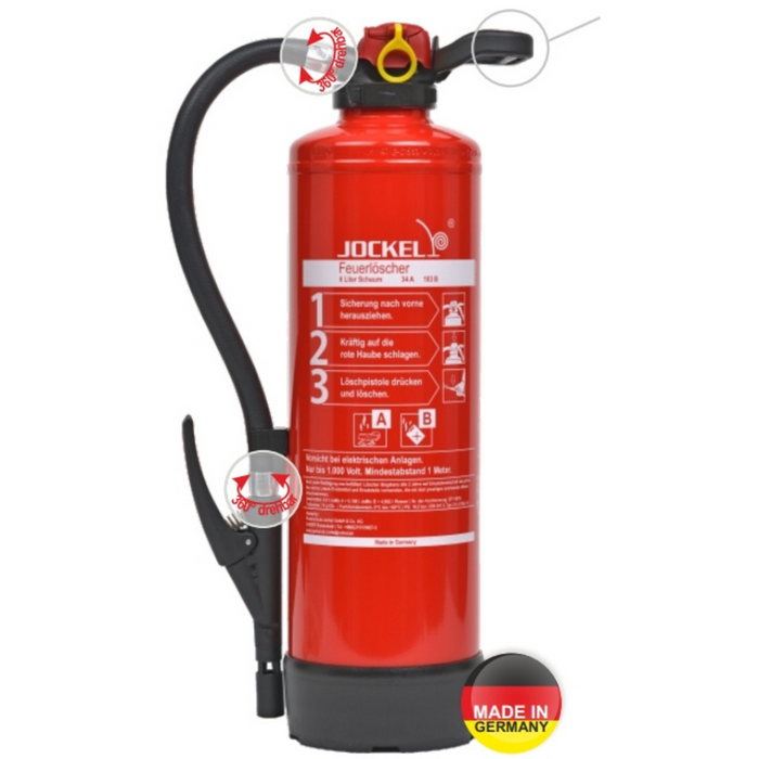 Jockel fire extinguisher SK 6 JX Bio 34 (foam)