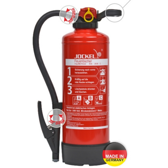 Jockel fire extinguisher P 6 JX 43 (powder)