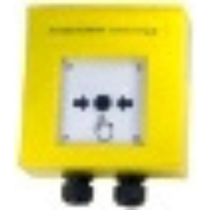 Hekatron manual release device yellow, IP 66