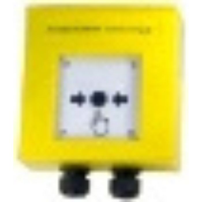 Hekatron manual release device yellow, Ex area