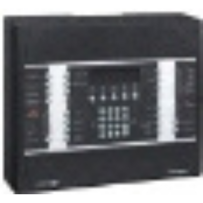 Hekatron fire alarm panel with control panel