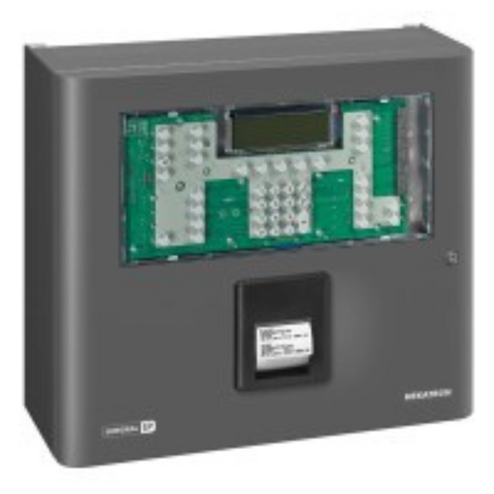 Hekatron fire alarm panel with BF/printer