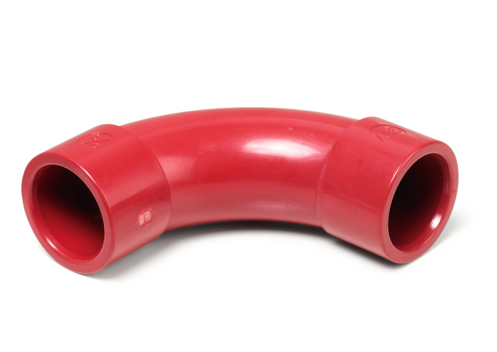 Detectomat ABS bend 90° red 