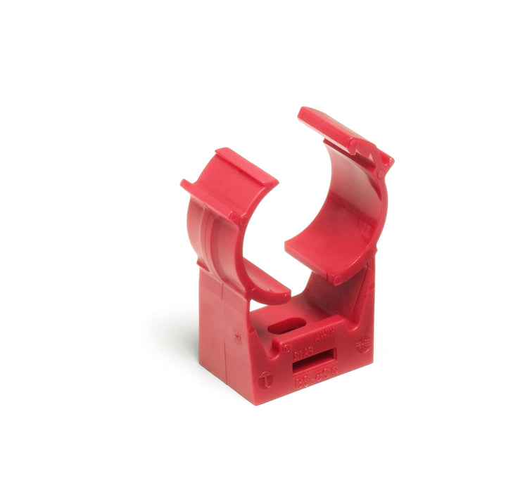 Detectomat ABS clip clamp red