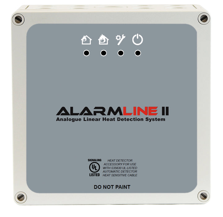 Detectomat Alarmline II - Linear heat detector, PC programmable