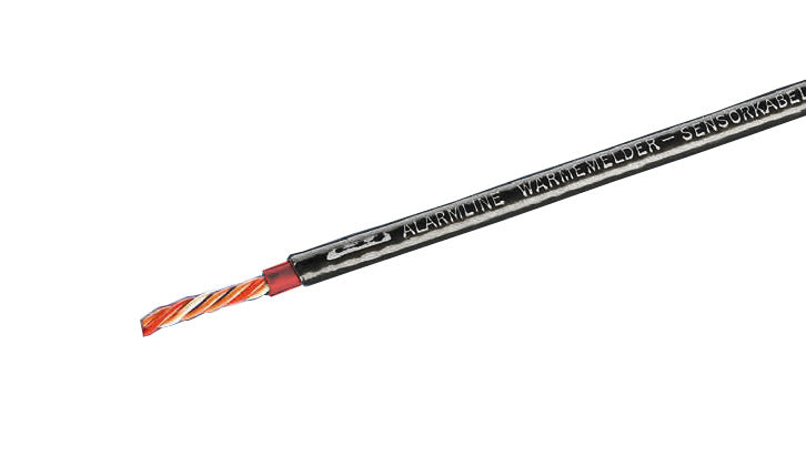 Detectomat Alarmline II, black sensor cable with nylon cover