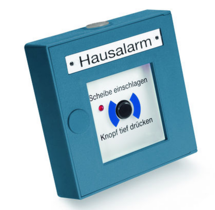 Detectomat manual detector blue house alarm PL 3300 PBD - ABS - B