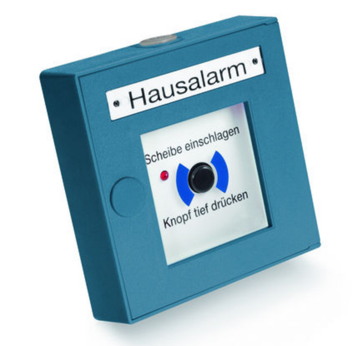 Detectomat Handmelder blau Hausalarm CT 3000 PBDH-ABS-B
