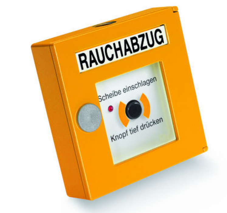 Detectomat Handmelder orange Rauchabzug PL 3300 PBD - ALU - O