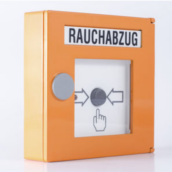 Detectomat Handmelder orange Rauchabzug, CT 3000 PBD-ALU-O