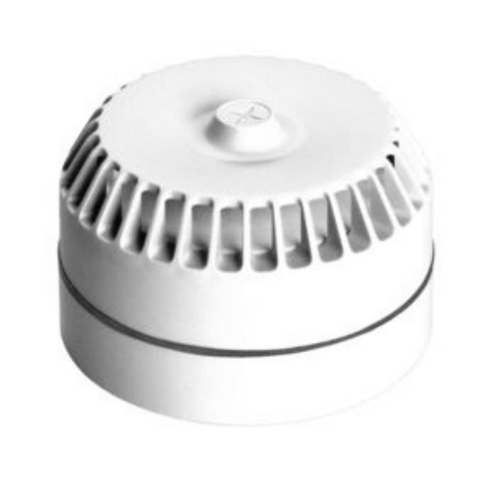 Detectomat multi-tone siren white 112 dB (DIN 103 dB) — KFT Kundenshop
