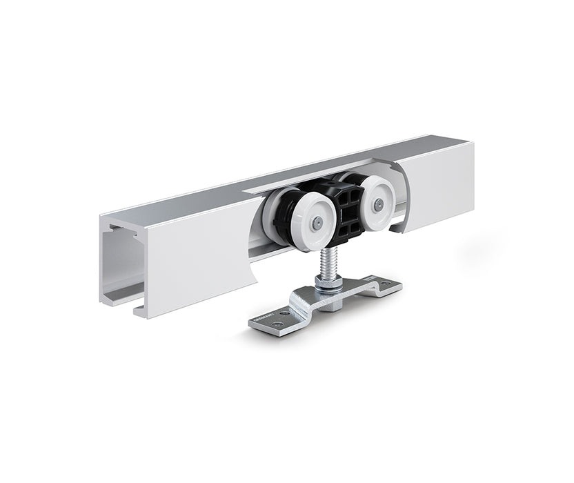 GEZE Set Perlan 140 for wooden sashes with hanging plate and wall bracket standard 1650 mm EV1