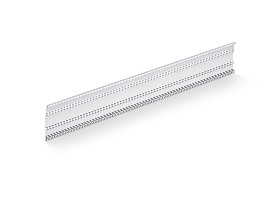 GEZE cover profile ceiling mounting EV1, 2850 mm, Levolan 120