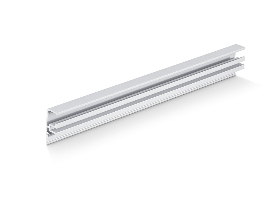 GEZE additional profile fixed panel / glass fastening Levolan 60 / 120 2850 mm similar to stainless steel
