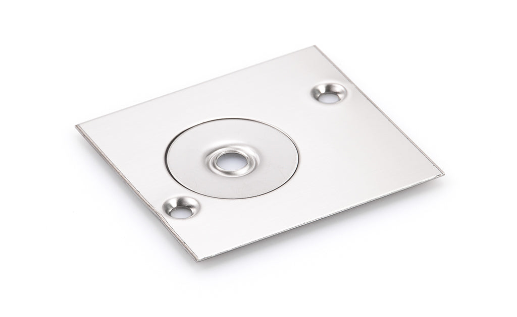 GEZE cover plate small stainless steel for pivot bearings