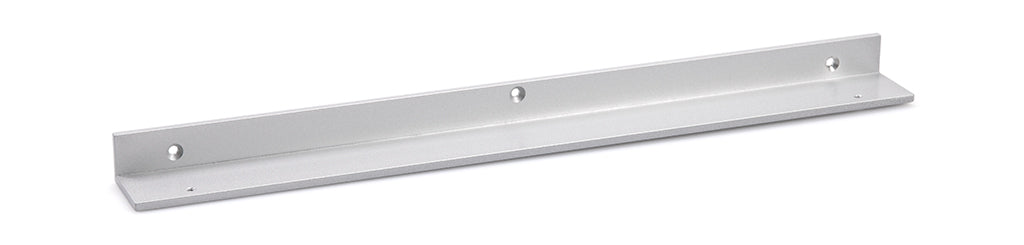 GEZE lintel bracket for E-guide rail, silver