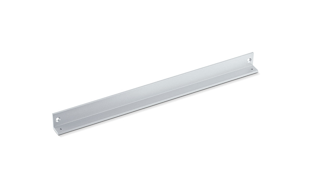 GEZE lintel bracket for R slide rail, silver