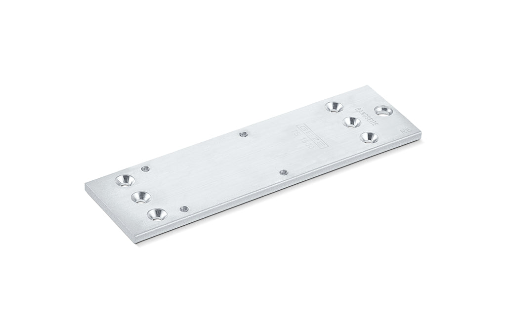GEZE mounting plate door closer for TS 1500 white RAL 9016