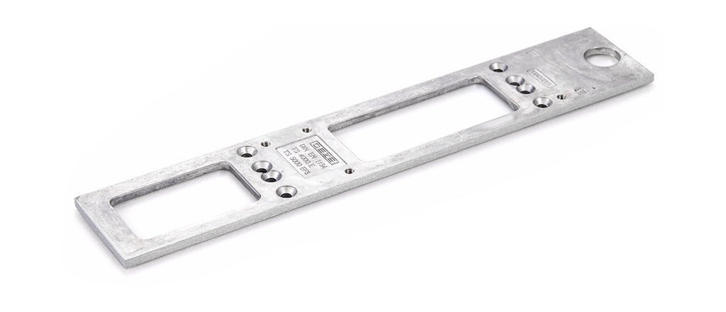 GEZE mounting plate door closer for TS 5000 EFS/RFS/E-HY /TS 4000 E silver