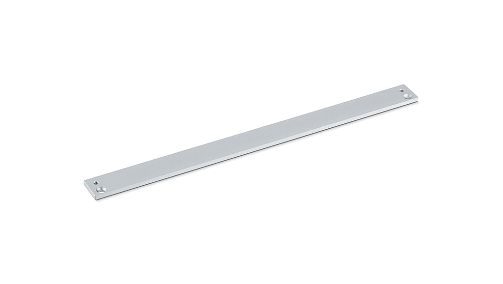 GEZE mounting plate slide rail for TS 1500 G, silver