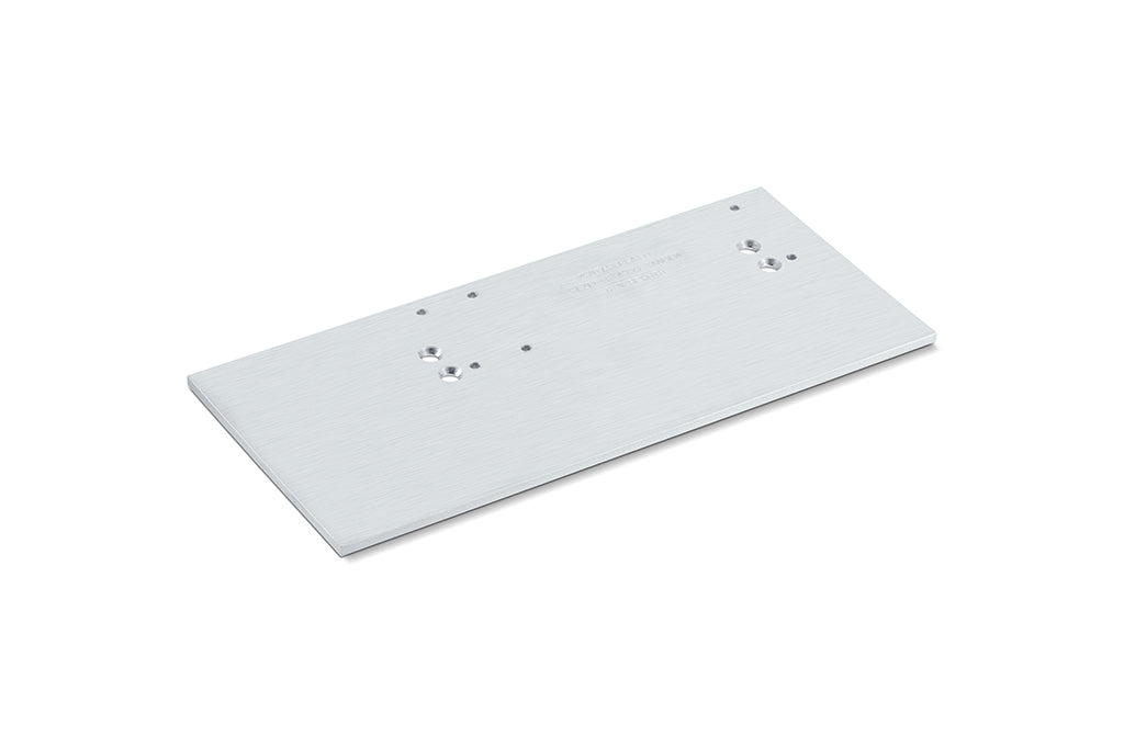 GEZE mounting plate silver-colored