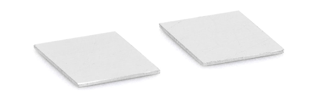 GEZE cover caps for profile design 40 stainless steel 12 mm matt