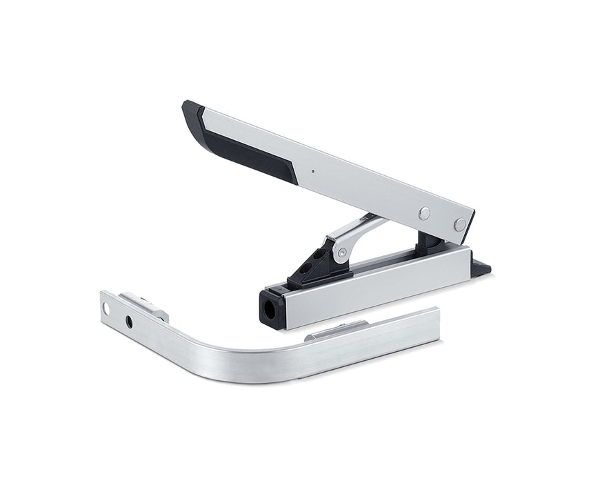 GEZE hand lever with corner drive for OL 320, silver
