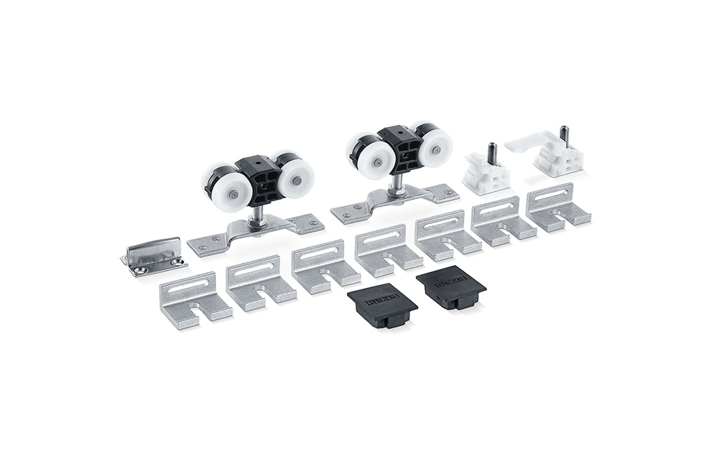 GEZE accessory set basic components Perlan 140 for sash widths from 500 to 1240 mm L=2450 mm for wall mounting